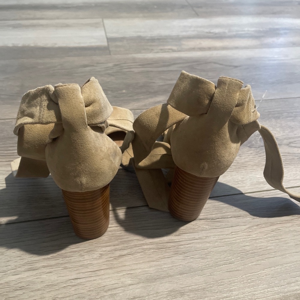 Raye Wrap Up Heel Sandals Sz 7 - Picture 3 of 4